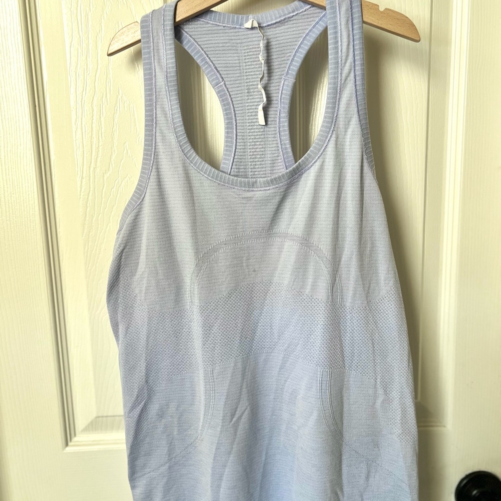 Lululemon Athletica Light Gray Tank Top